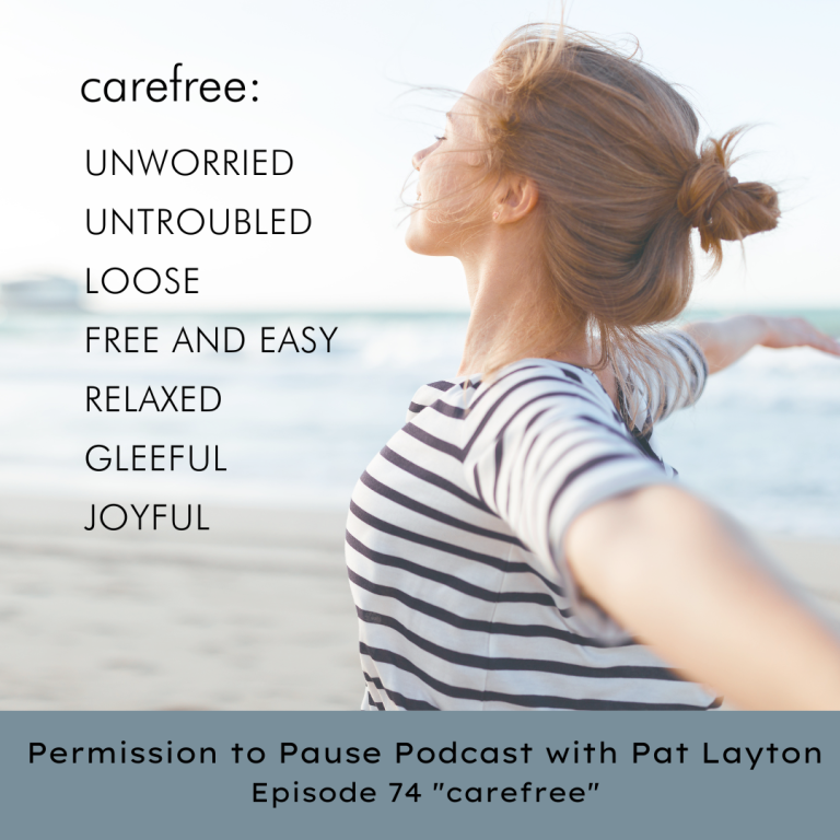 The Beauty of Pausing: Embracing Carefree Moments and Soaking in God’s Love