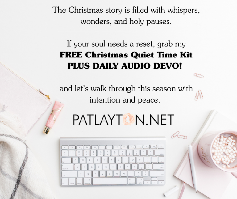 A Quiet Invitation for Your December Heart–LIVE DAILY AUDIO DEVO
